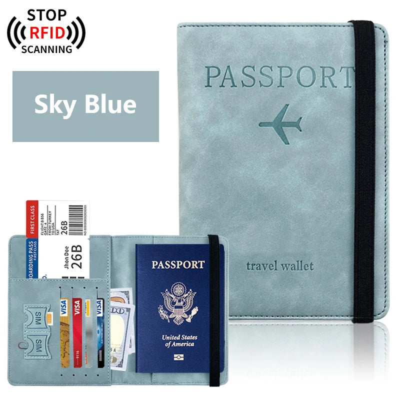 Unisex Travel Passport Holder