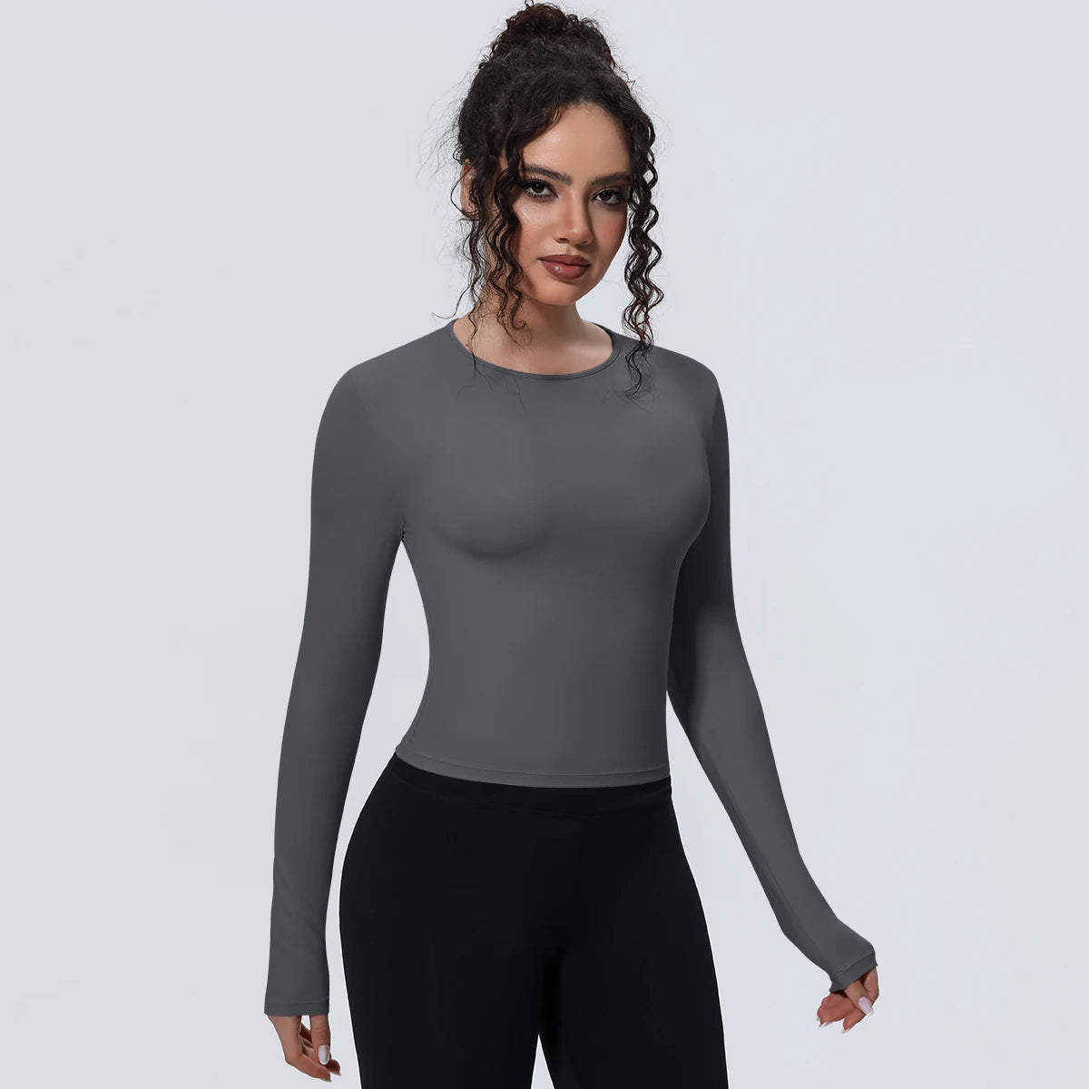 Women’s Long-Sleeve Yoga & Running Top