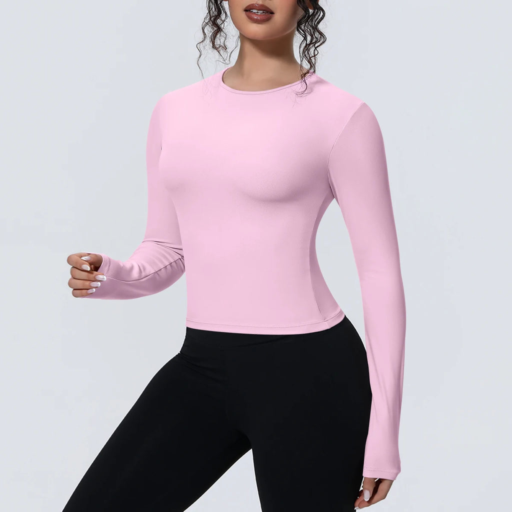 Women’s Long-Sleeve Yoga & Running Top