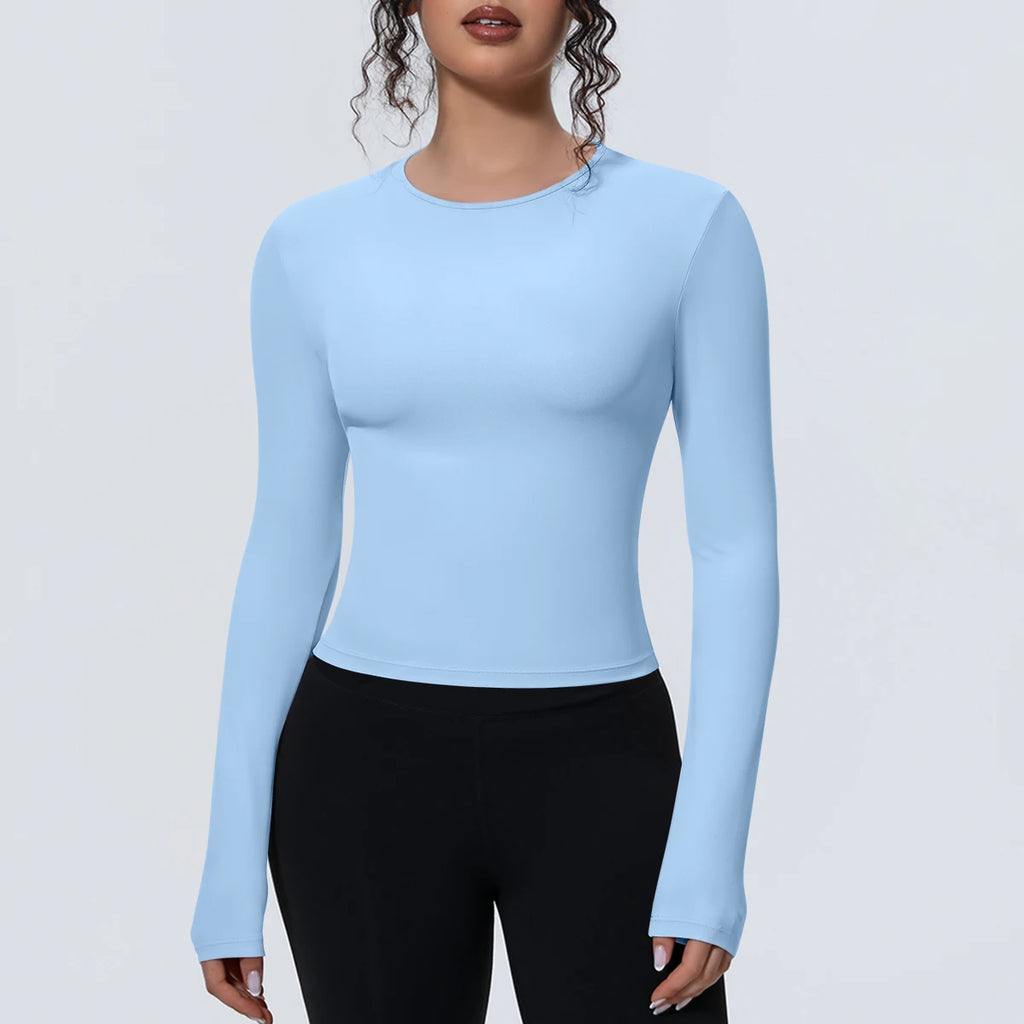 Women’s Long-Sleeve Yoga & Running Top