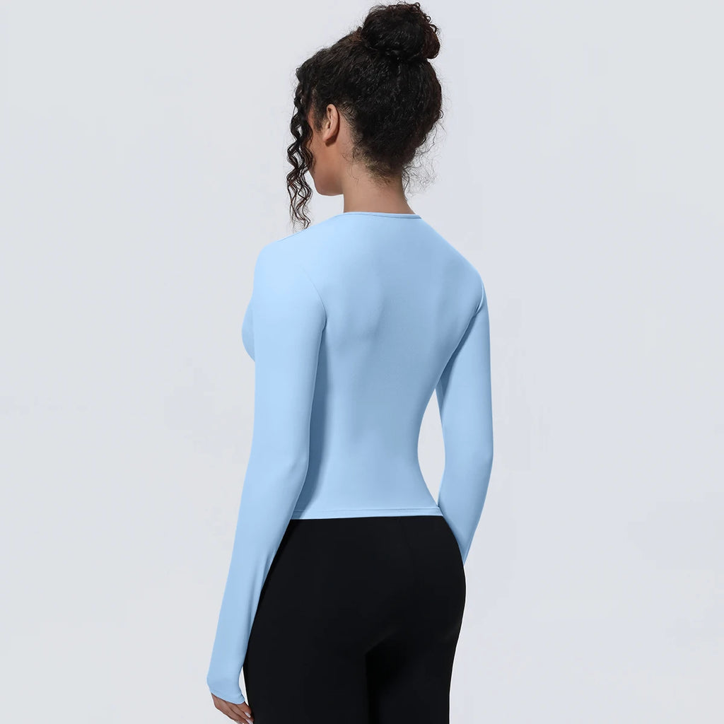 Women’s Long-Sleeve Yoga & Running Top