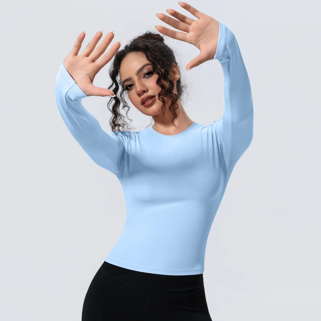 Women’s Long-Sleeve Yoga & Running Top