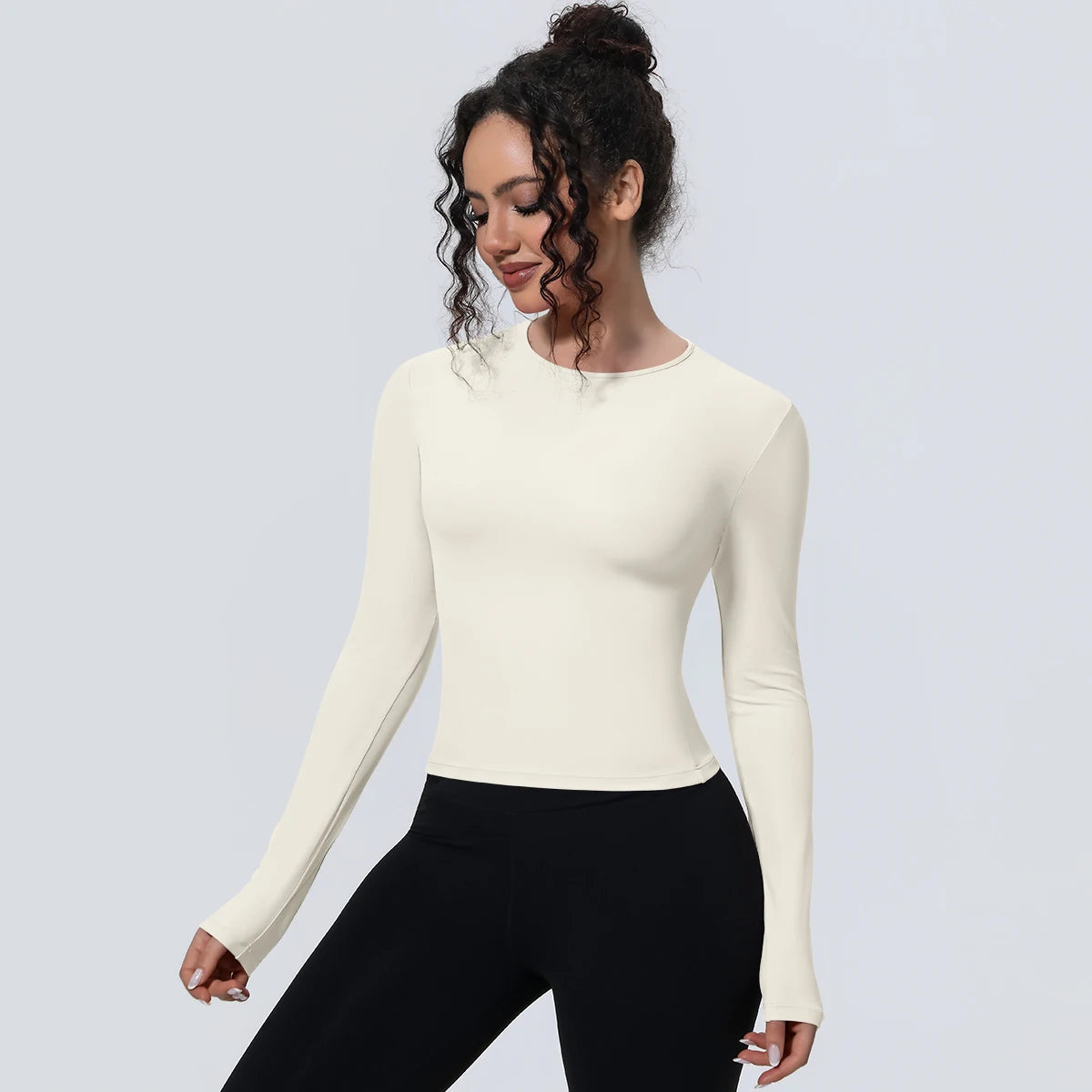 Women’s Long-Sleeve Yoga & Running Top