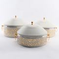 Luxury insulated food warmer set